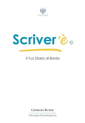 Copertina del libro Scriver'È di Giorgio Burdi