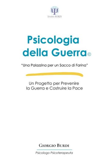 Copertina del libro La Psicologia della Guerra di Giorgio Burdi