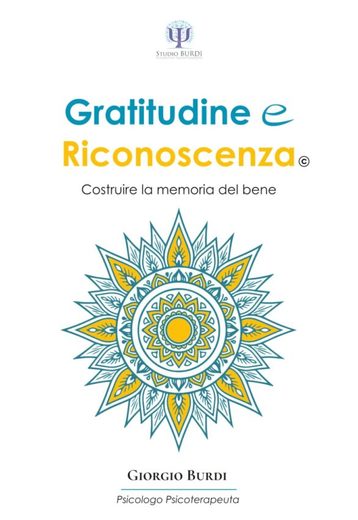 Copertina del libro Gratitudine e Riconoscenza di Giorgio Burdi